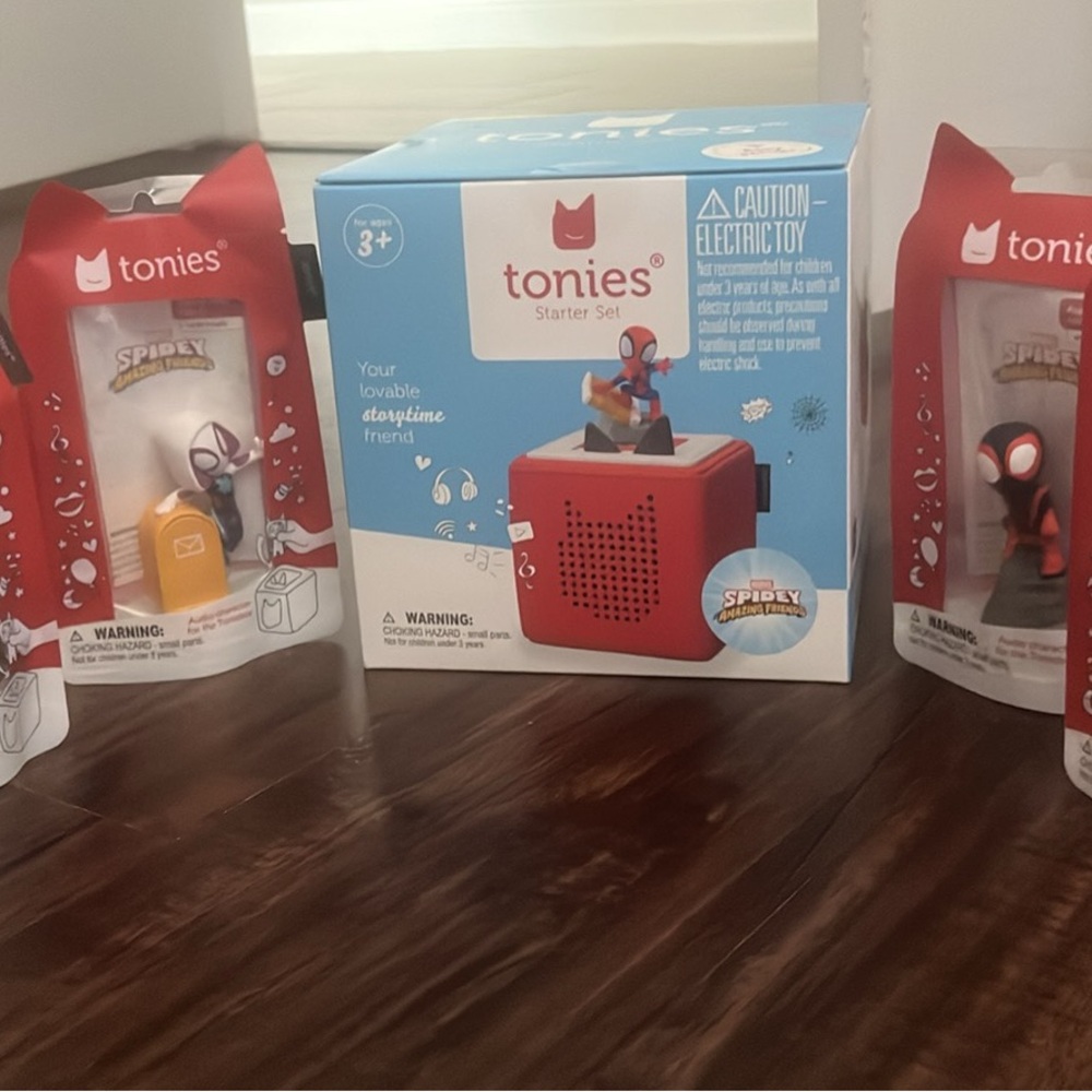 Tonies Red Starter Set Spidey & Amazing Friends